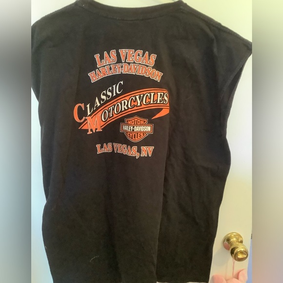 Harley Davidson Sleeveless tee 2XL - Picture 2 of 2